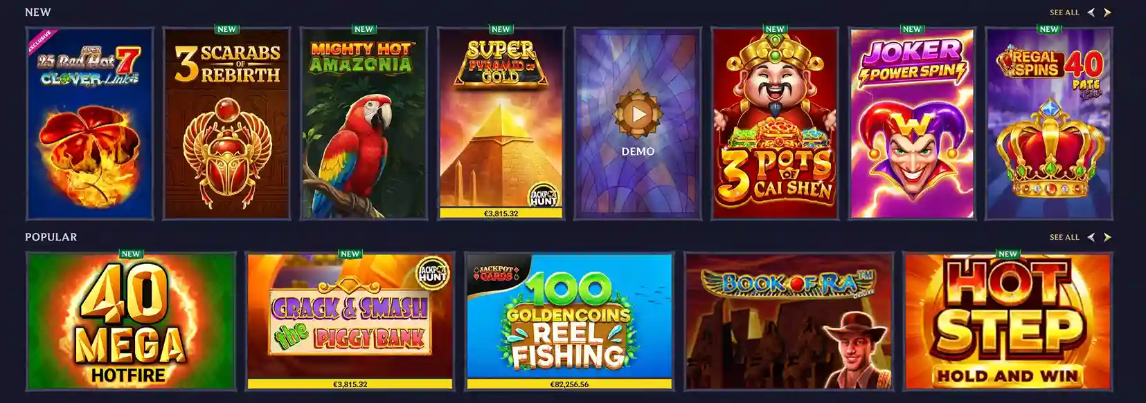 Lolajack casino review section 4